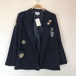 L’ATISTE L navy blue blazer Isabella Blazer